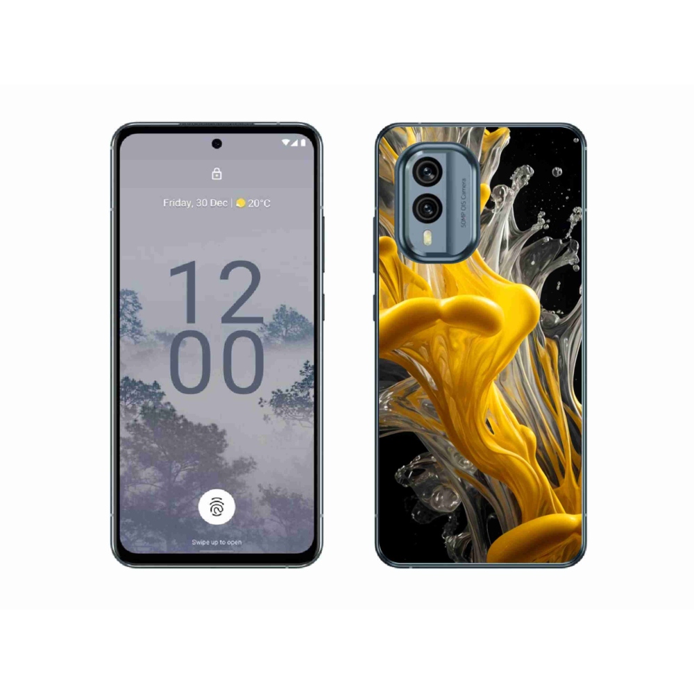 Zselés borítás mmCase a Nokia X30 5G készülékhez - absztrakt motívum 48