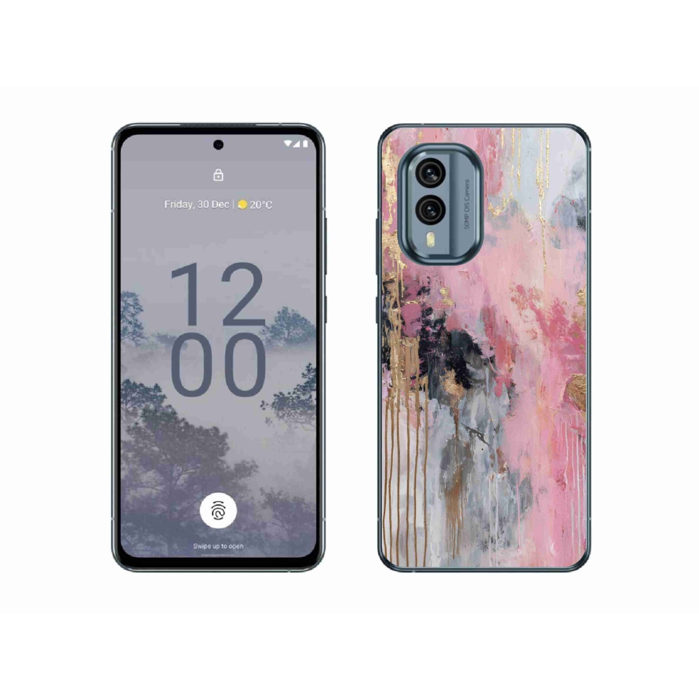 Zselés borítás mmCase a Nokia X30 5G készülékhez - absztrakt motívum 49