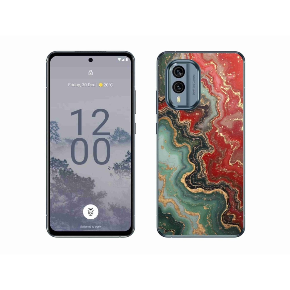 Zselés borítás mmCase a Nokia X30 5G készülékhez - absztrakt motívum 55