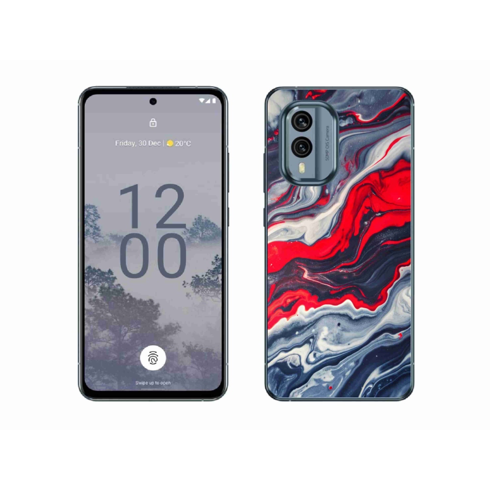 Zselés borítás mmCase a Nokia X30 5G készülékhez - absztrakt motívum 59