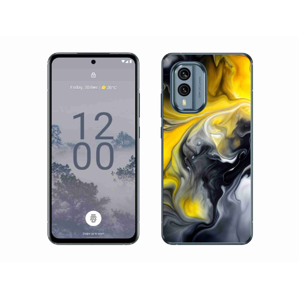 Zselés borítás mmCase a Nokia X30 5G készülékhez - absztrakt motívum 60