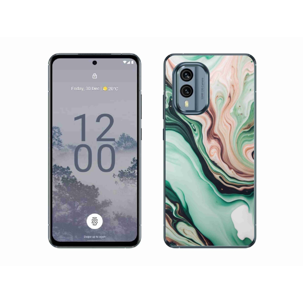Zselés borítás mmCase a Nokia X30 5G készülékhez - absztrakt motívum 62