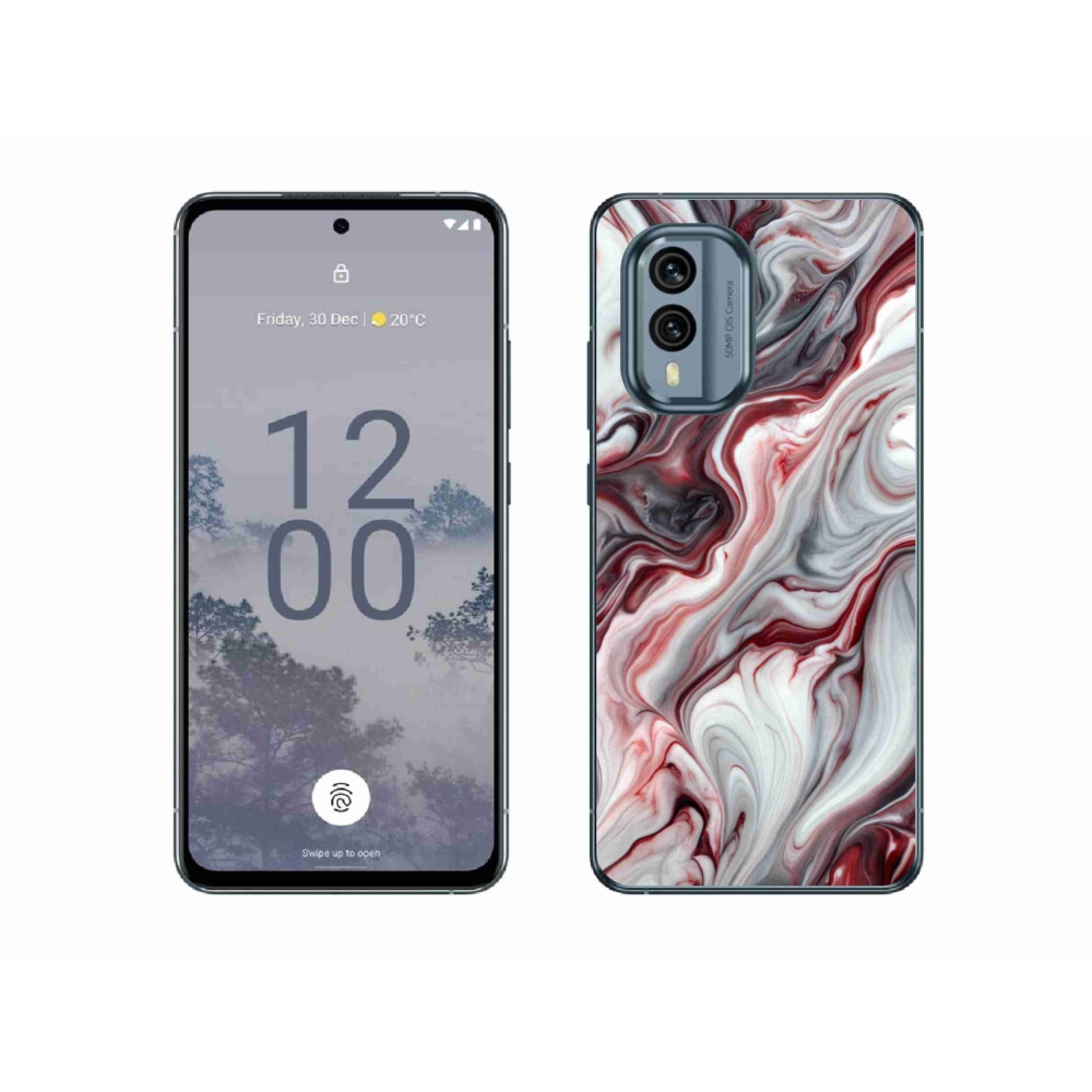 Zselés borítás mmCase a Nokia X30 5G készülékhez - absztrakt motívum 64