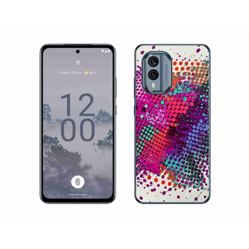 Zselés borítás mmCase a Nokia X30 5G készülékhez - absztrakt motívum 65
