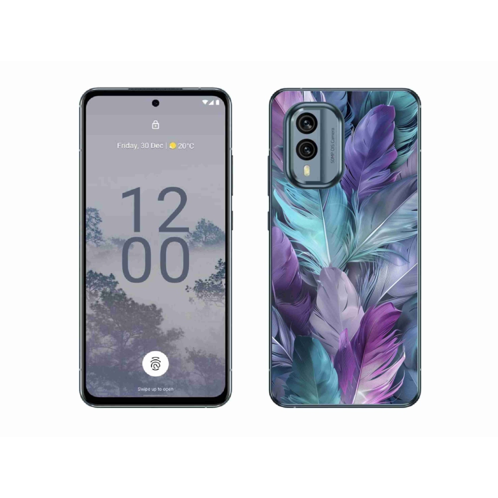 Zselés borítás mmCase a Nokia X30 5G készülékhez - színes toll 2