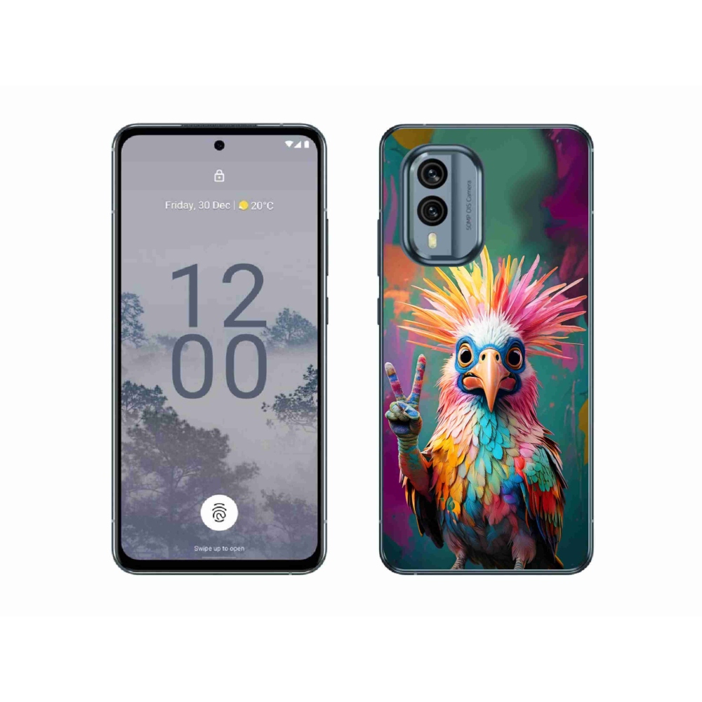 mmCase gél tok a Nokia X30 5G-hez – színes lázadó
