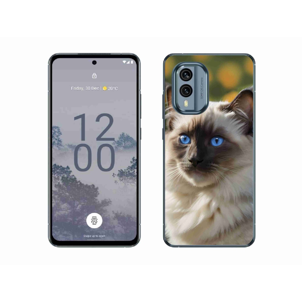 Zselés borítás mmCase a Nokia X30 5G készülékhez - fehér rongybaba