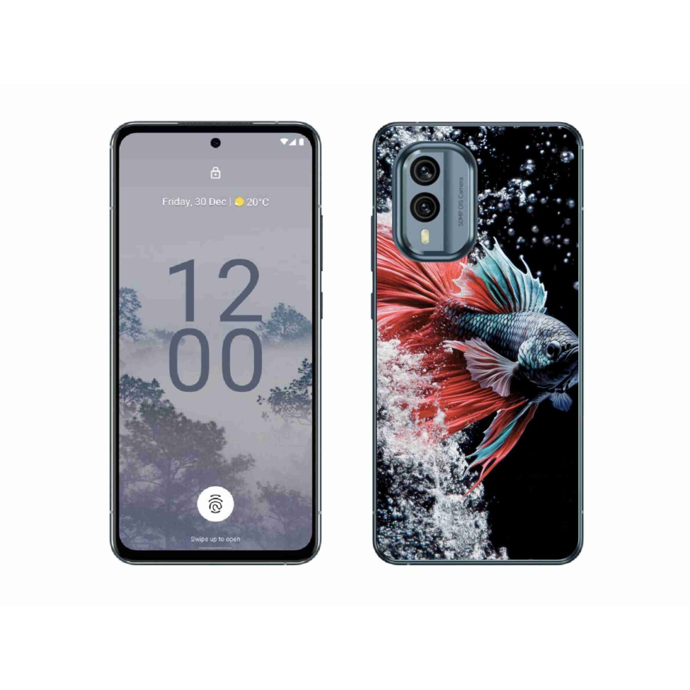 Gél védőburkolat mmCase a Nokia X30 5G készülékhez - Warrior Fighter tarka színű