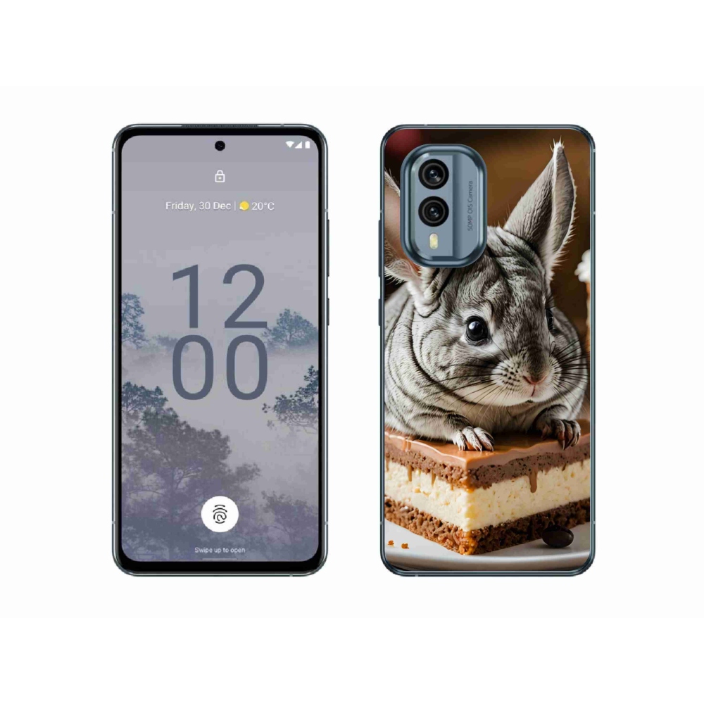 Zselés borítás mmCase a Nokia X30 5G készülékhez - csincsilla
