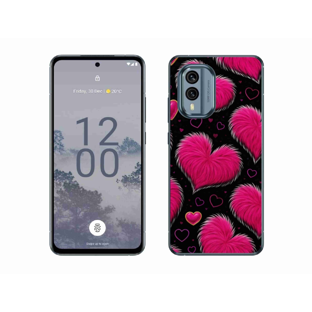 Gél borítás mmCase a Nokia X30 5G készülékhez - puha szív