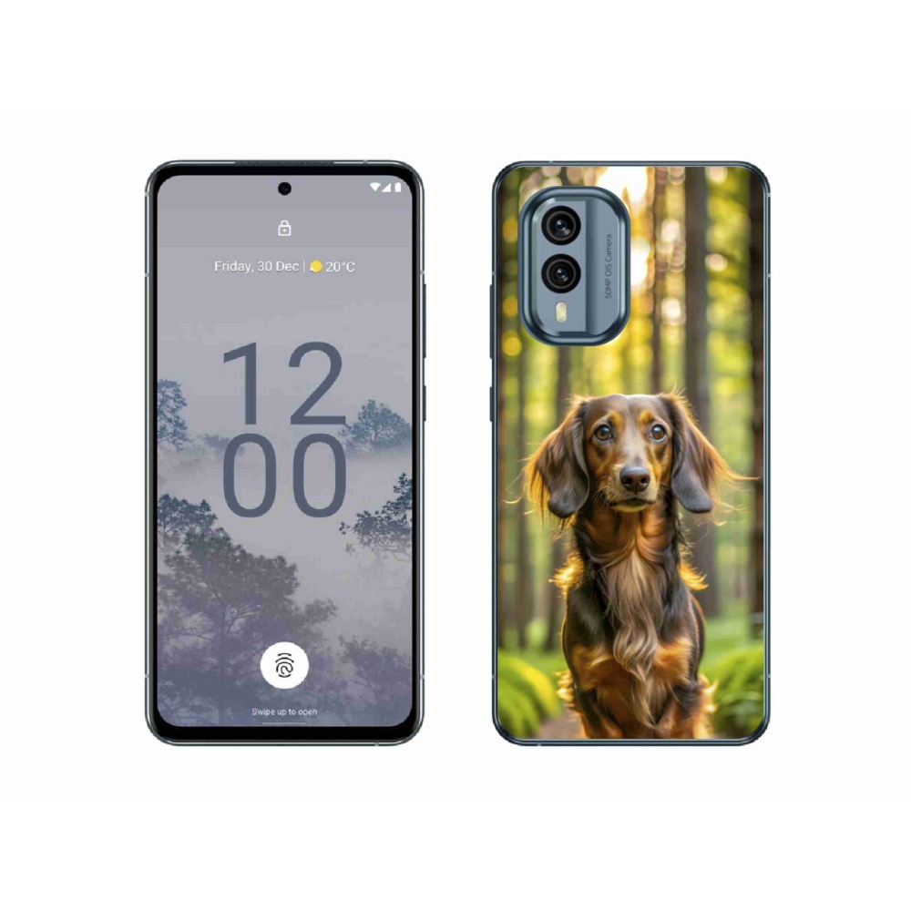 Zselés borítás mmCase a Nokia X30 5G készülékhez - tacskó 4