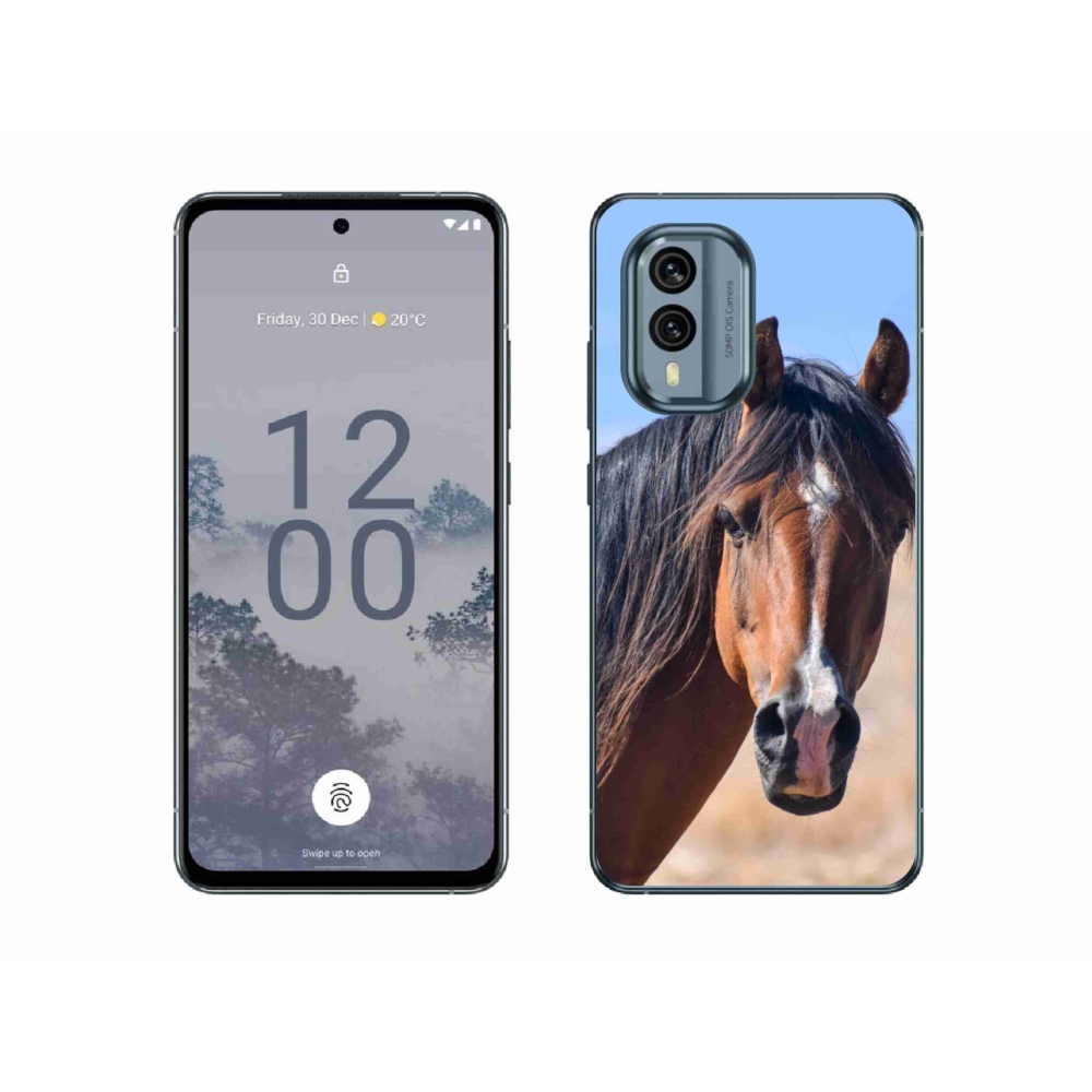 mmCase gél tok a Nokia X30 5G-hez – nyugodt ló
