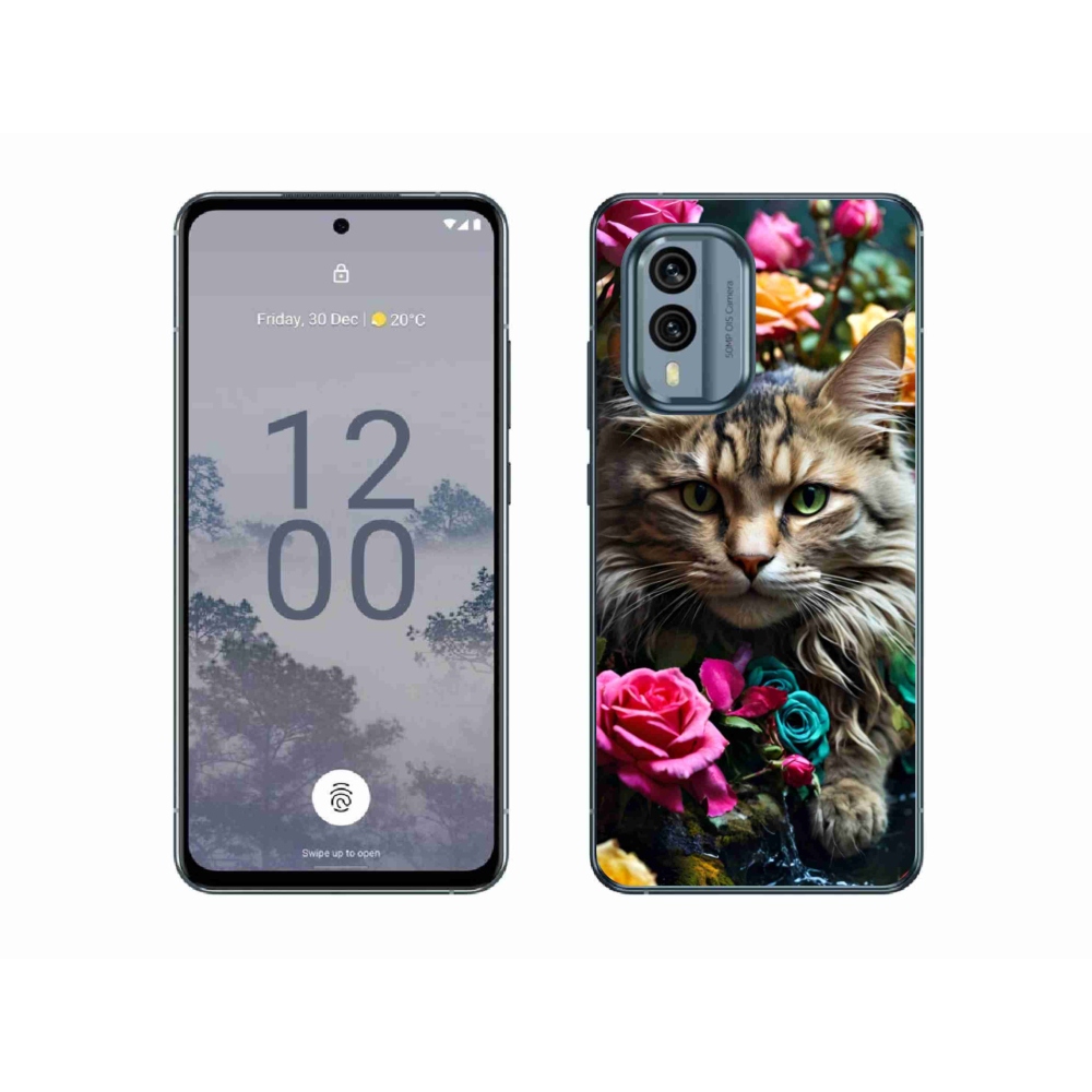Gél védőburkolat mmCase a Nokia X30 5G készülékhez - Tolószék View 2