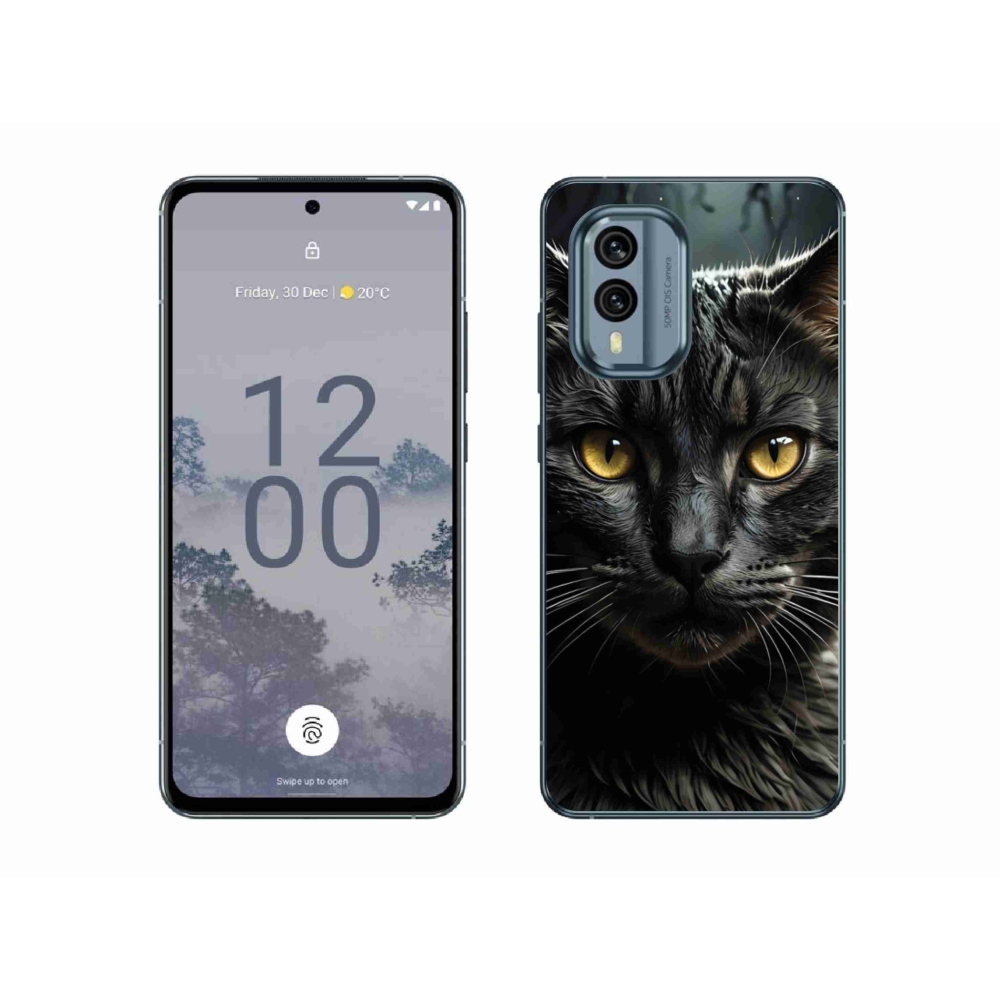 Zselés borítás mmCase a Nokia X30 5G készülékhez - cat view 3