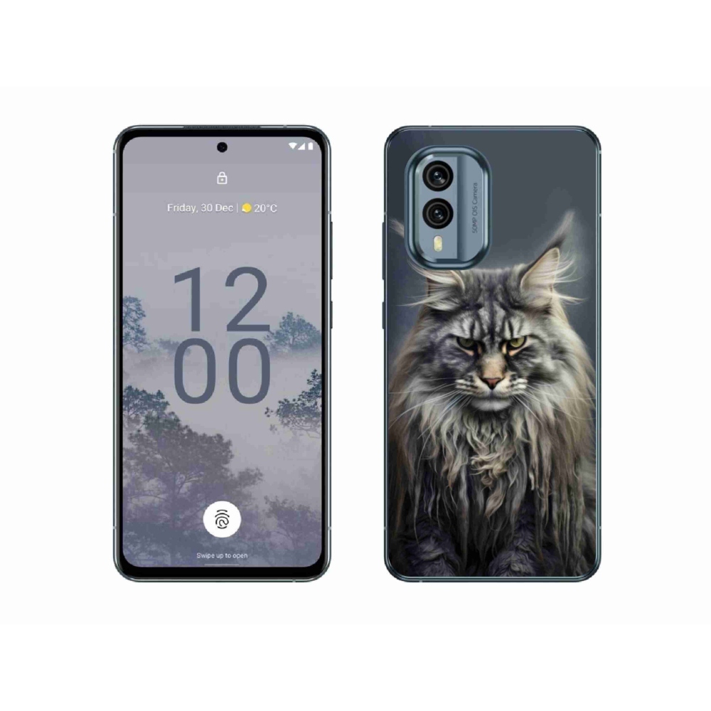 Zselés borítás mmCase a Nokia X30 5G készülékhez - Tolószék View 4