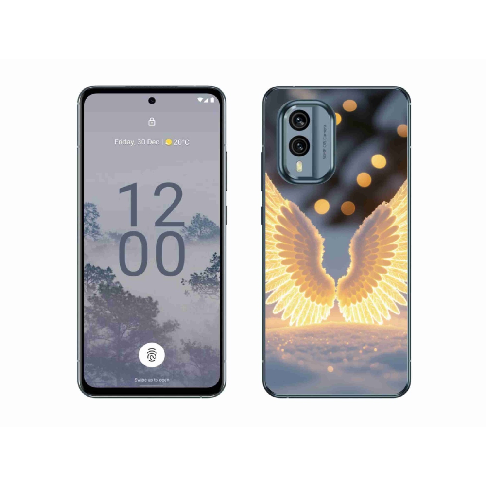Zselés borítás mmCase a Nokia X30 5G készülékhez - szárnyak