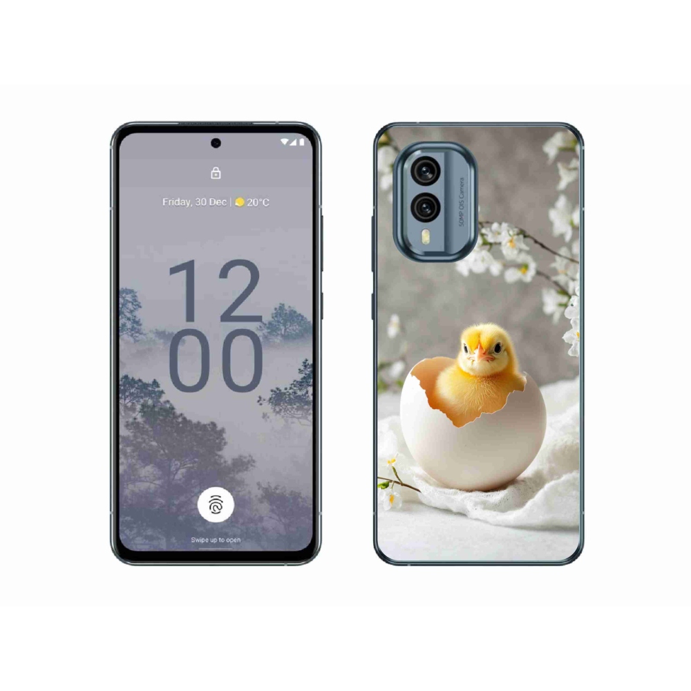 Gél védőburkolat mmCase a Nokia X30 5G készülékhez - Csirke