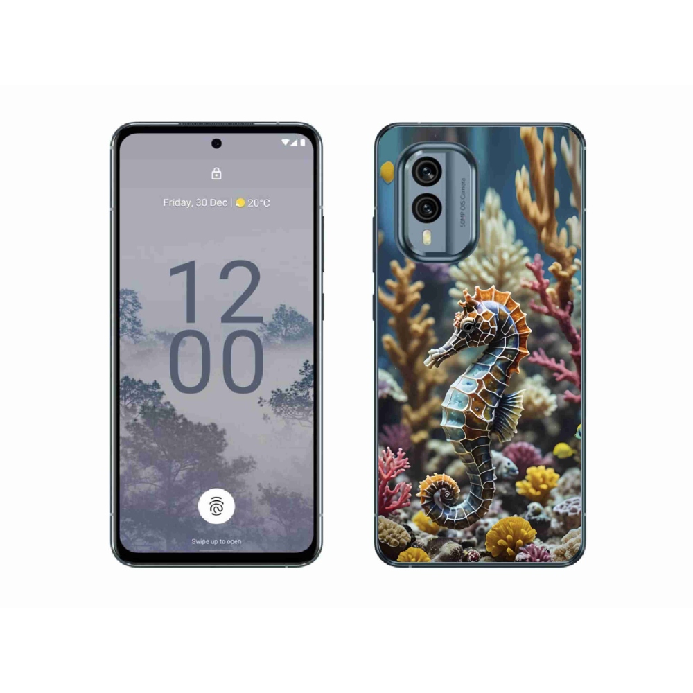 mmCase gél tok a Nokia X30 5G-hez – tengeri csikóhal 2