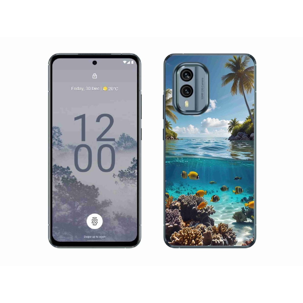 Zselés borítás mmCase a Nokia X30 5G készülékhez - Sea World 4