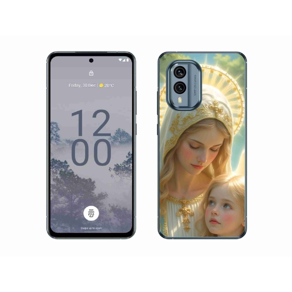 Gél borítás mmCase a Nokia X30 5G készülékhez - Vallásos motívum 2
