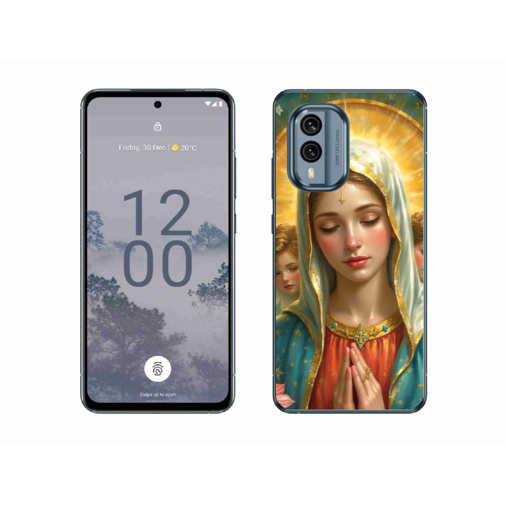 Zselés borítás mmCase a Nokia X30 5G készülékhez - vallási motívum 3