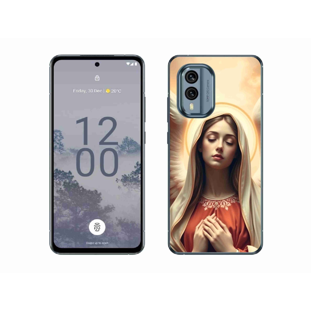 Zselés borítás mmCase a Nokia X30 5G készülékhez - vallási téma