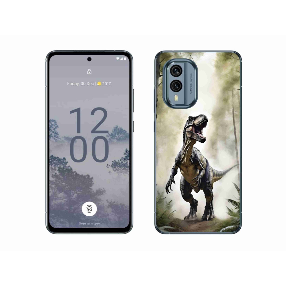 mmCase géltok a Nokia X30 5G-hez – dühös T-Rex