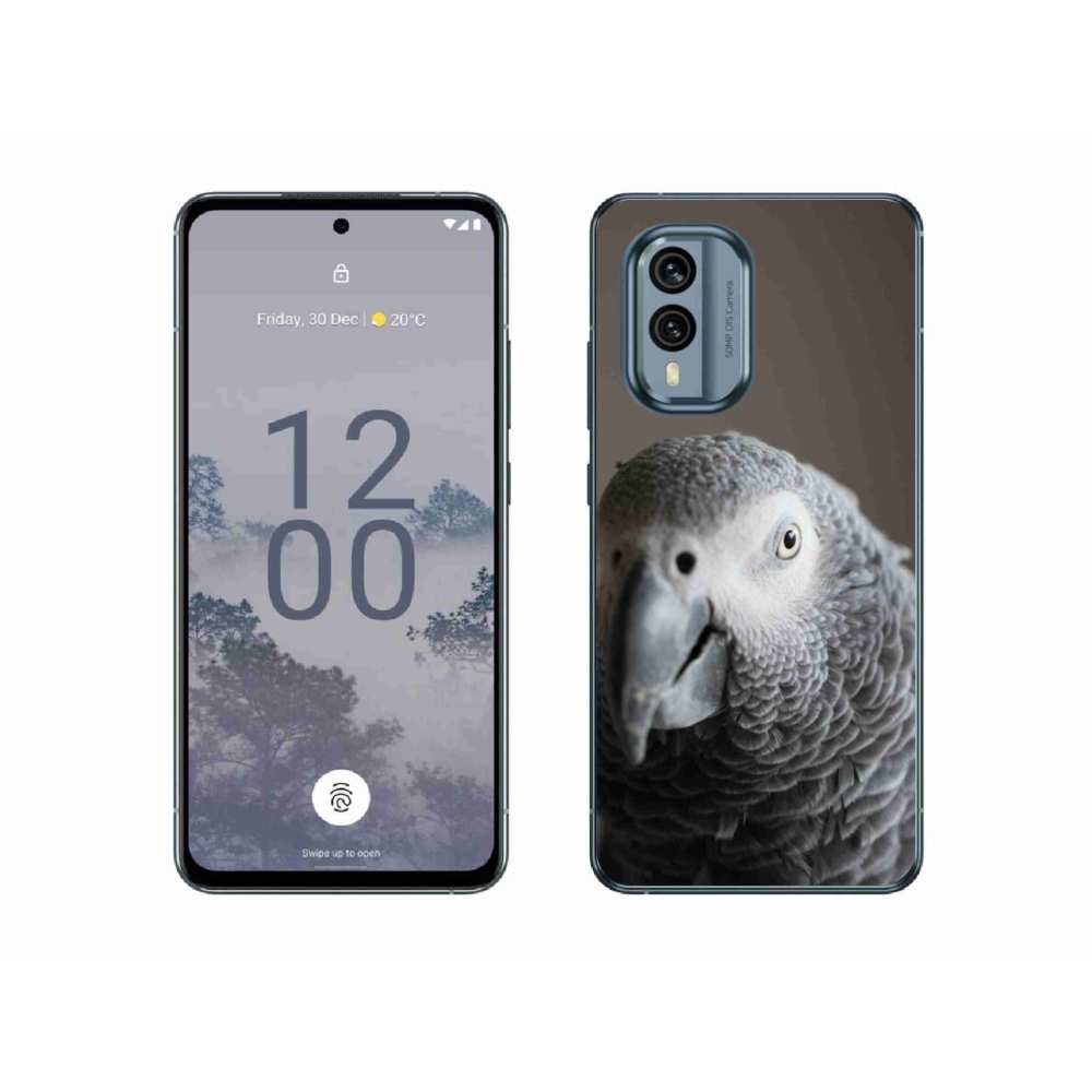 Zselés borítás mmCase a Nokia X30 5G készülékhez - parrot jacko 2