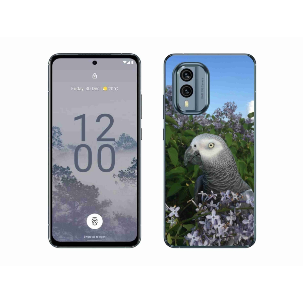 Zselés borítás mmCase a Nokia X30 5G készülékhez - papagáj jacco