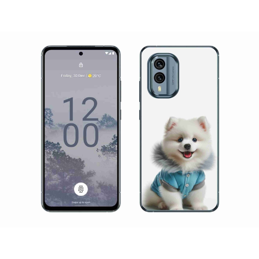 Zselés borító mmCase a Nokia X30 5G készülékhez - pomerániai