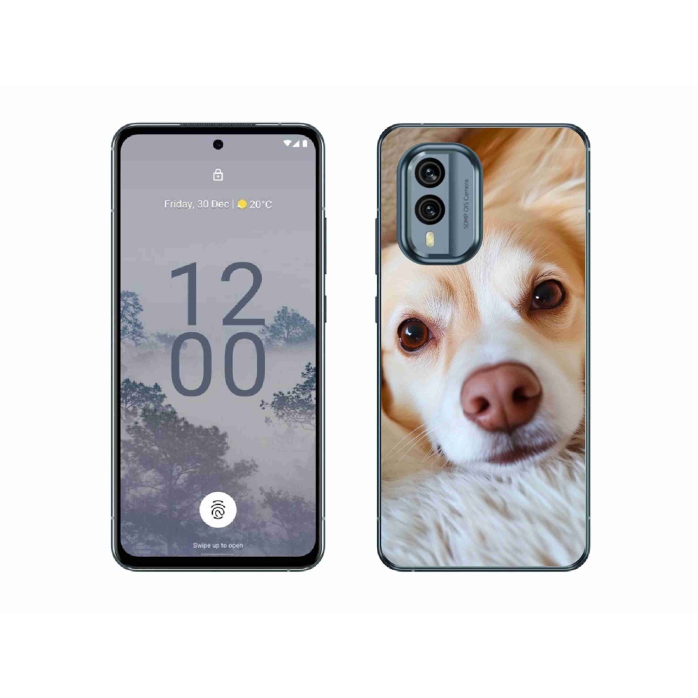 mmCase gél tok a Nokia X30 5G-hez – Aranyos csivava