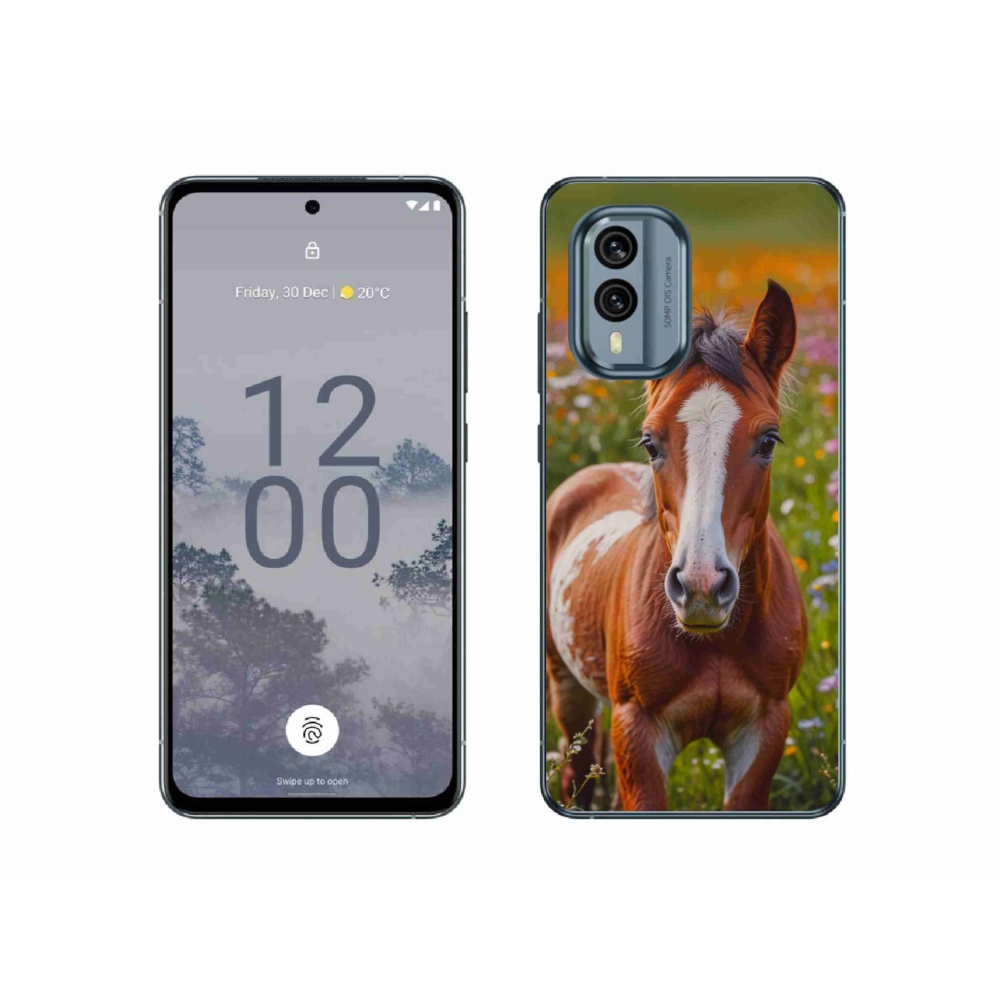 mmCase gél tok a Nokia X30 5G-hez – aranyos csikó