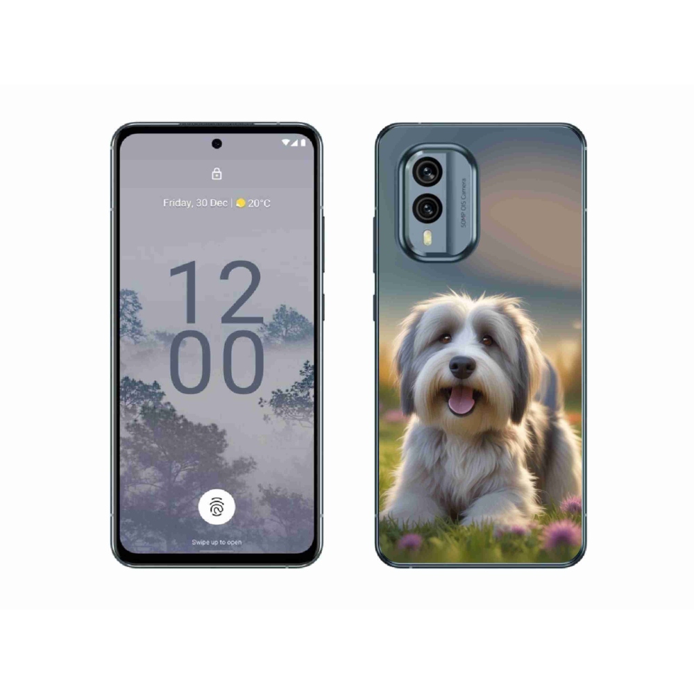 mmCase gél tok a Nokia X30 5G-hez – aranyos havannai kutyus