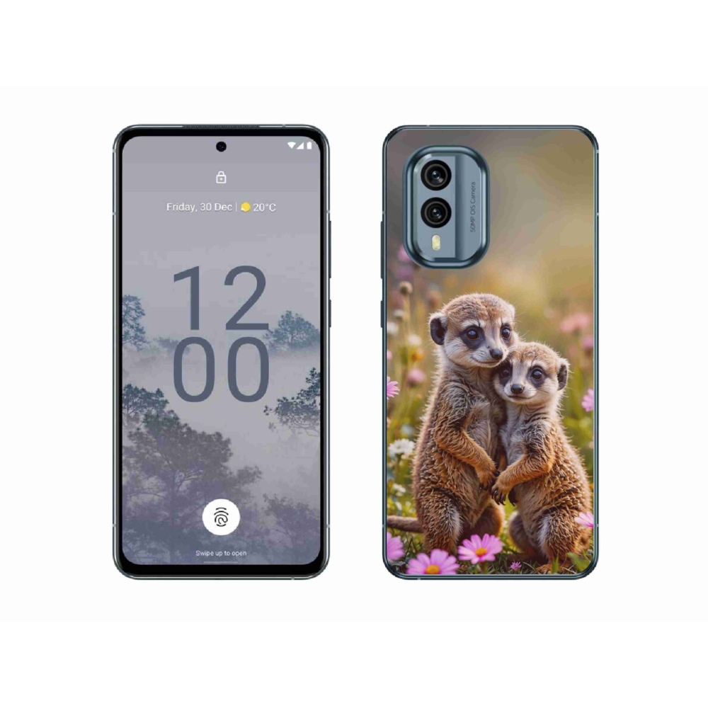 mmCase gél tok a Nokia X30 5G-hez – szurikáta-duó