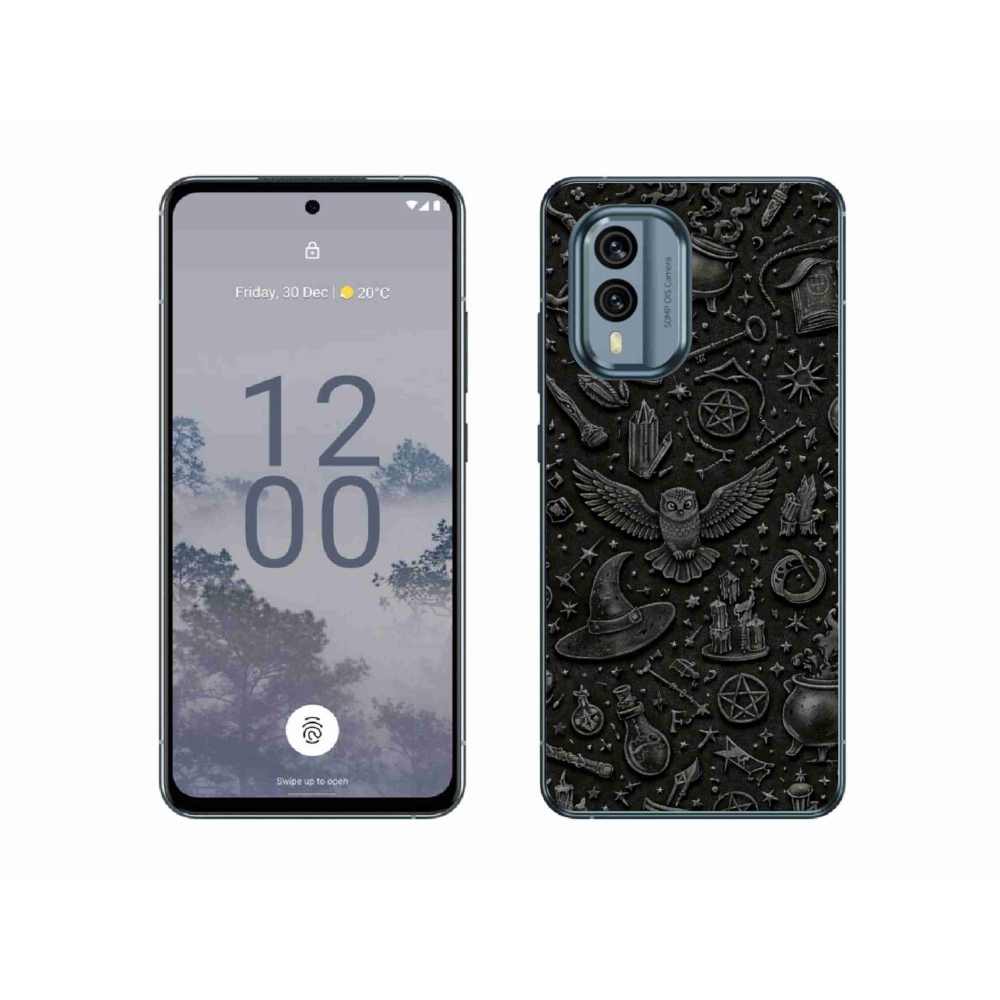 mmCase gélhuzat a Nokia X30 5G-hez – sötét varázslatos világ