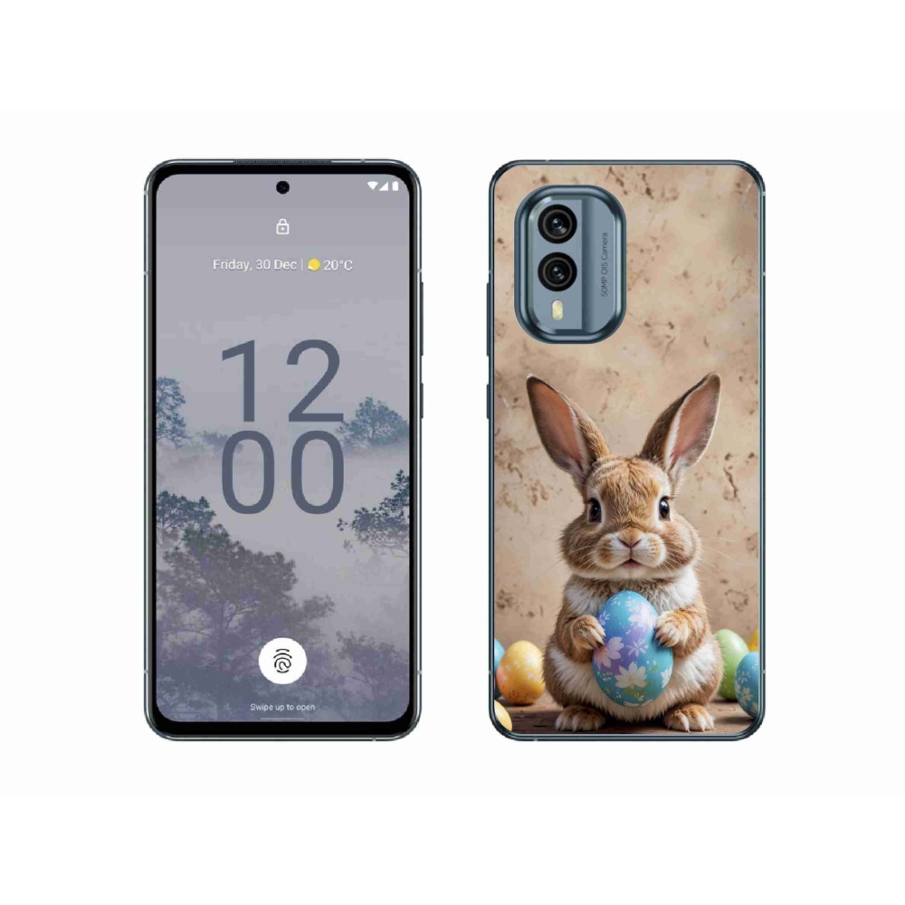 mmCase gél tok a Nokia X30 5G-hez – húsvéti nyuszi