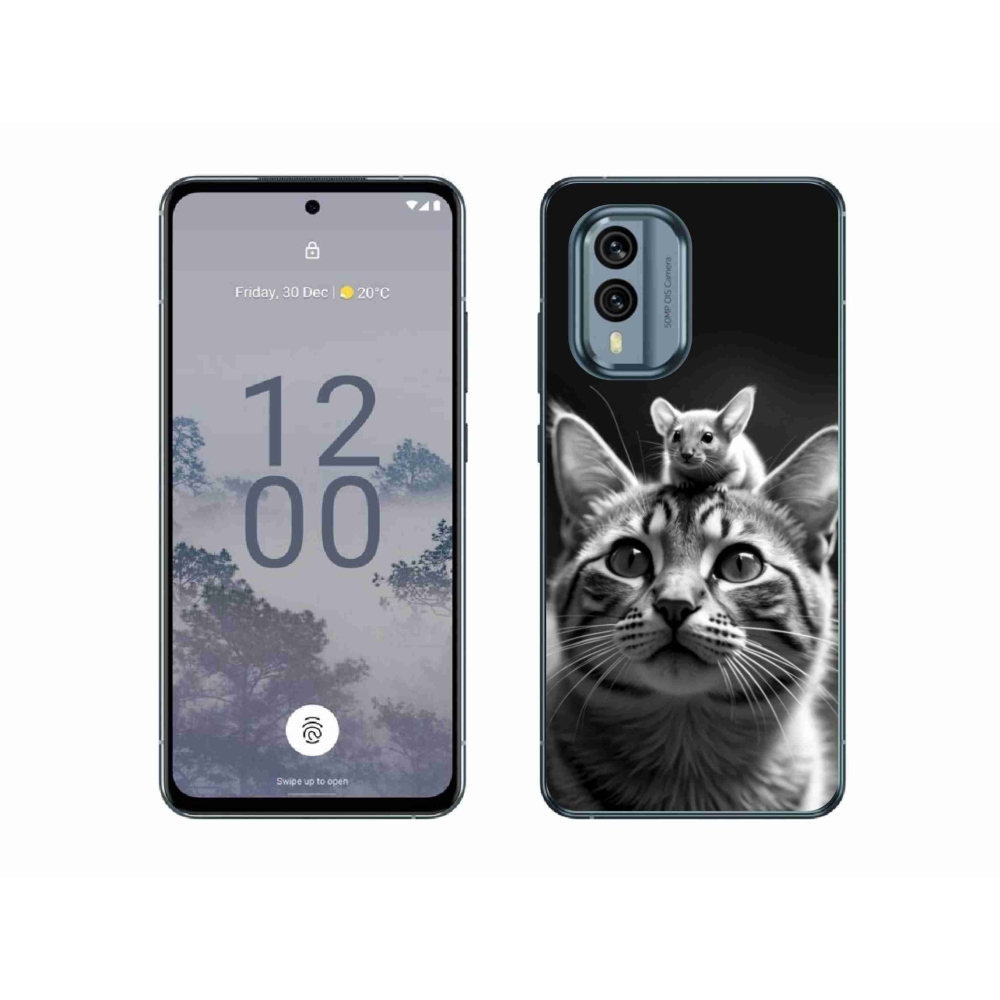 Zselés borítás mmCase a Nokia X30 5G készülékhez - állatbarátság 2