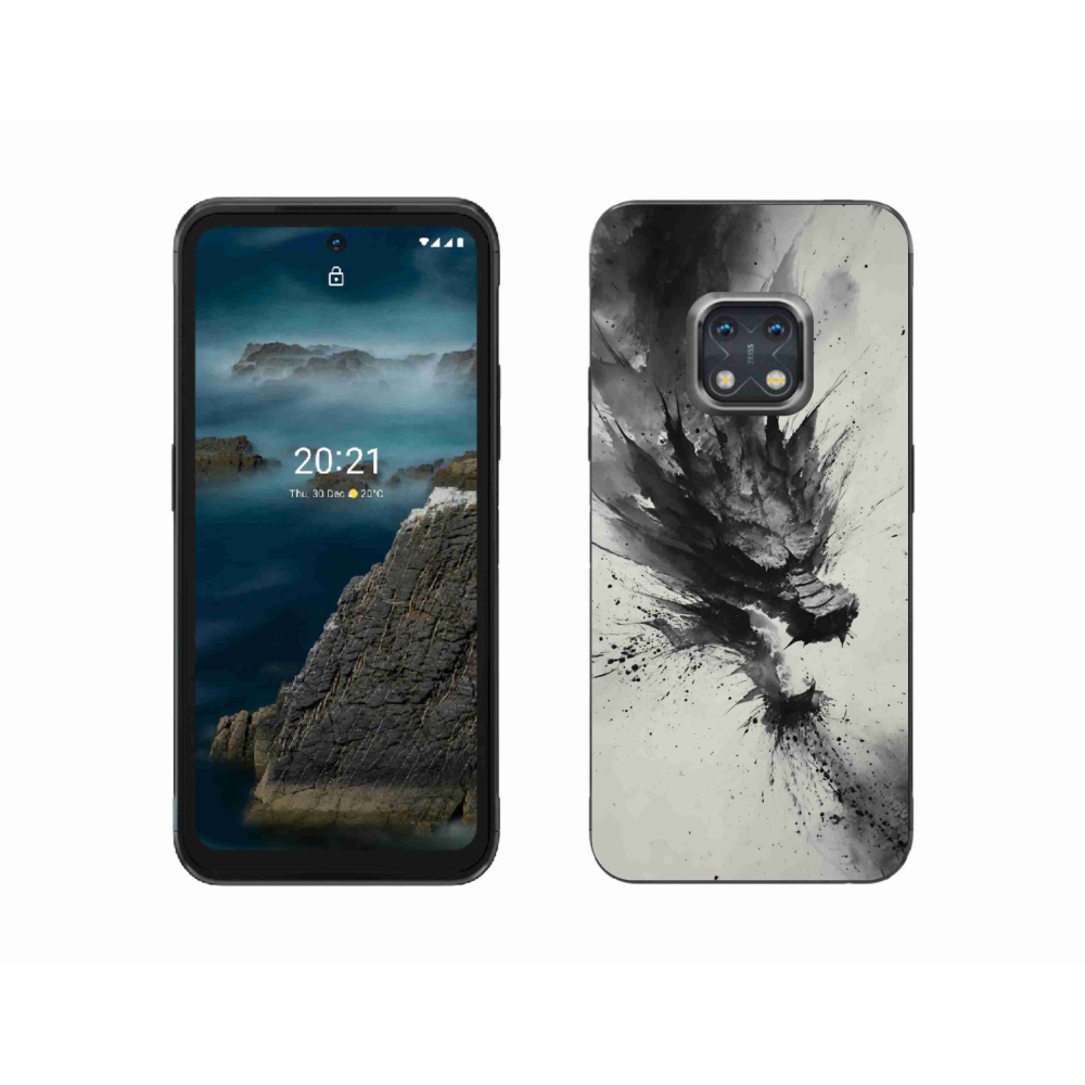 Zselés borítás mmCase a Nokia XR20 készülékhez - absztrakt motívum 32