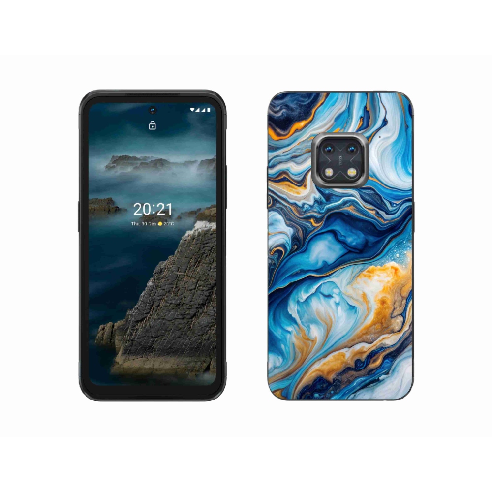 Zselés borítás mmCase a Nokia XR20 készülékhez - absztrakt motívum 34