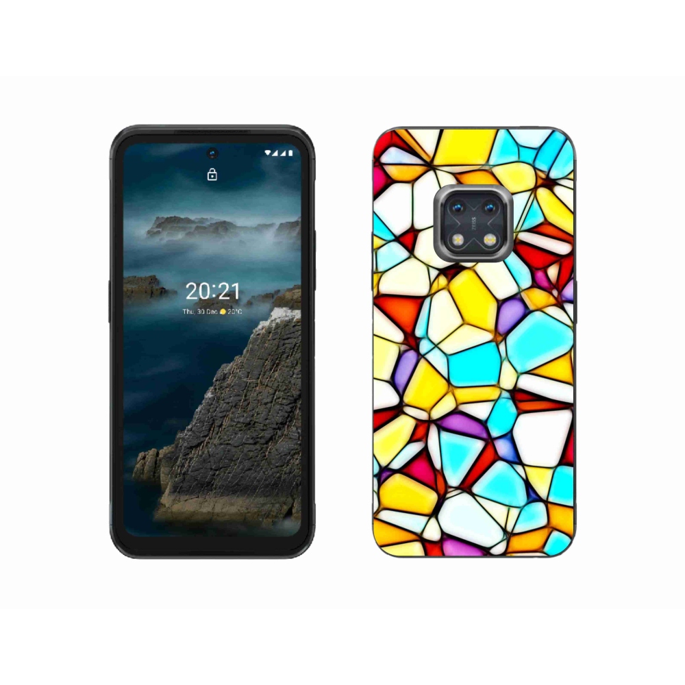 Zselés borítás mmCase a Nokia XR20 készülékhez - absztrakt motívum 40