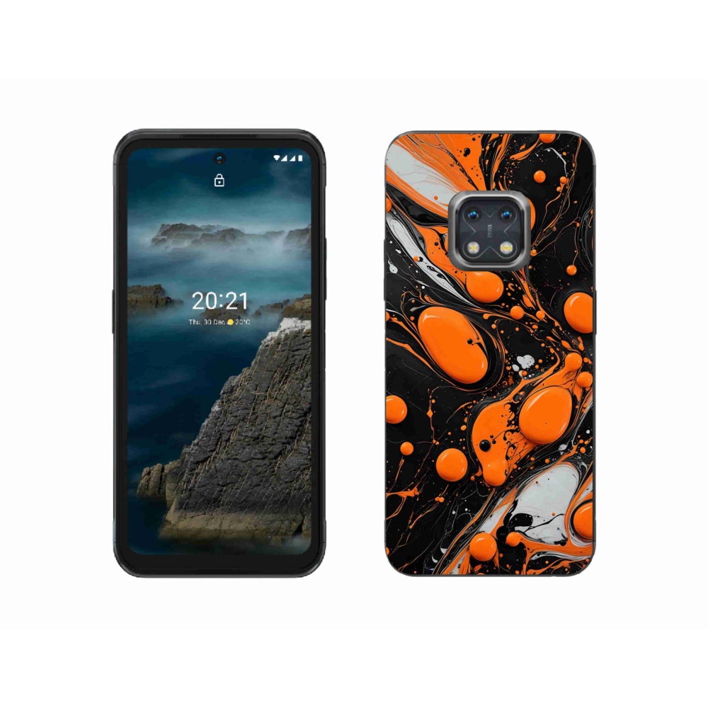 Zselés borítás mmCase a Nokia XR20 készülékhez - absztrakt motívum 41