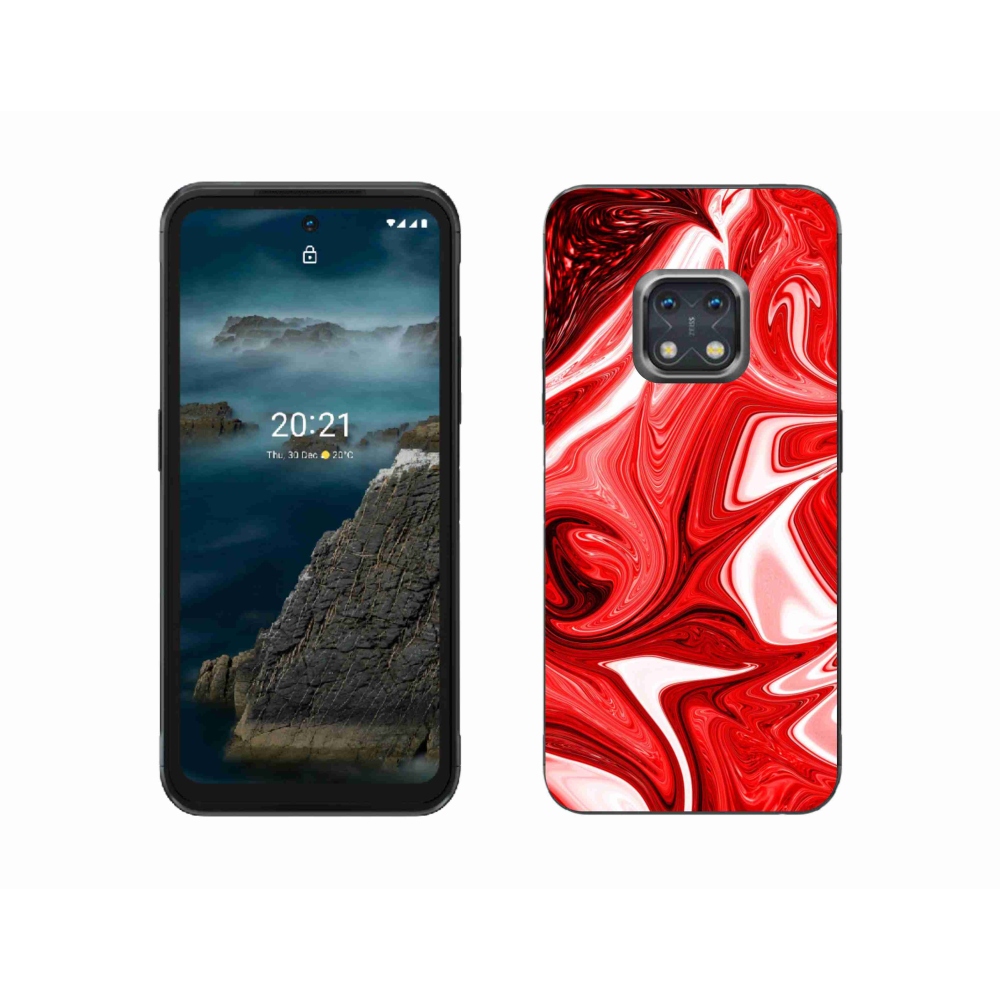 Zselés borítás mmCase a Nokia XR20 készülékhez - absztrakt motívum 43