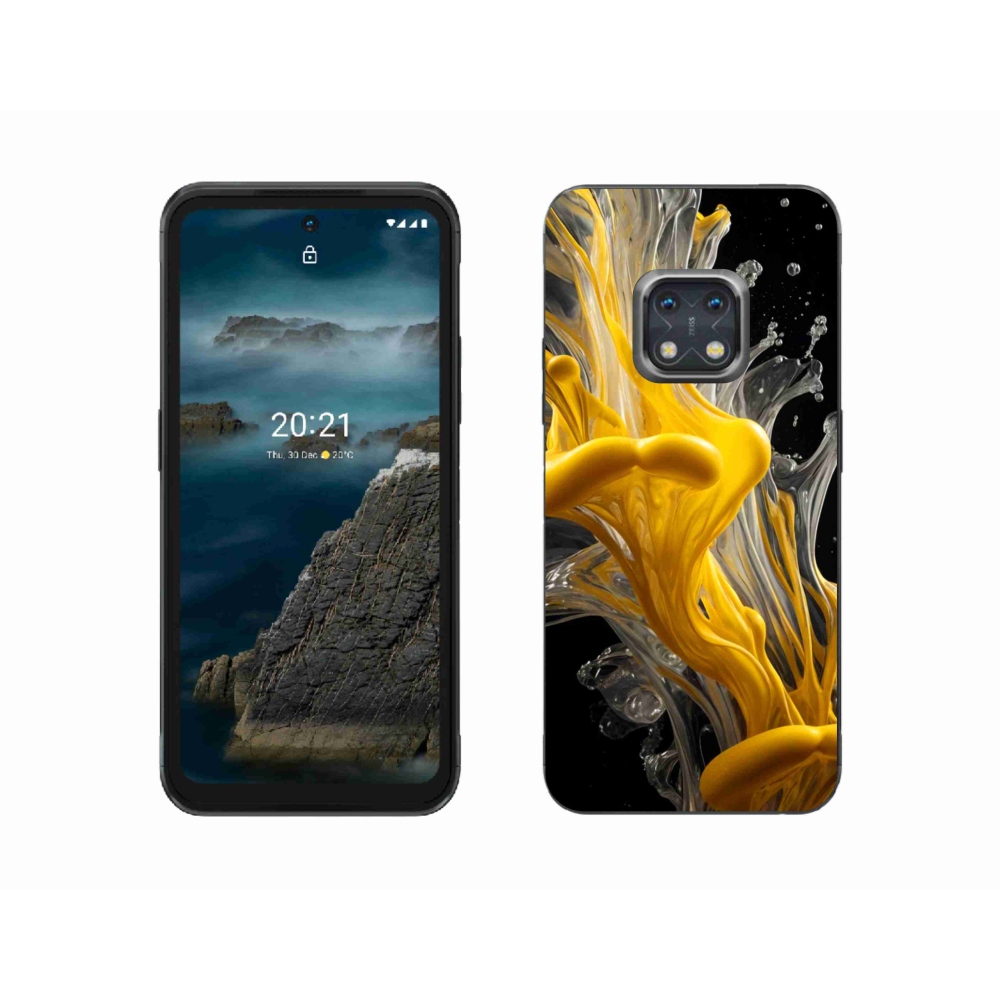 Zselés borítás mmCase a Nokia XR20 készülékhez - absztrakt motívum 48