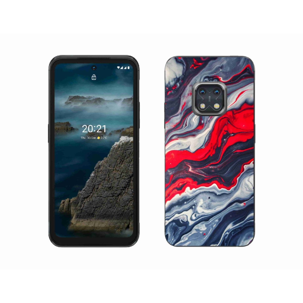 Zselés borítás mmCase a Nokia XR20 készülékhez - absztrakt motívum 59