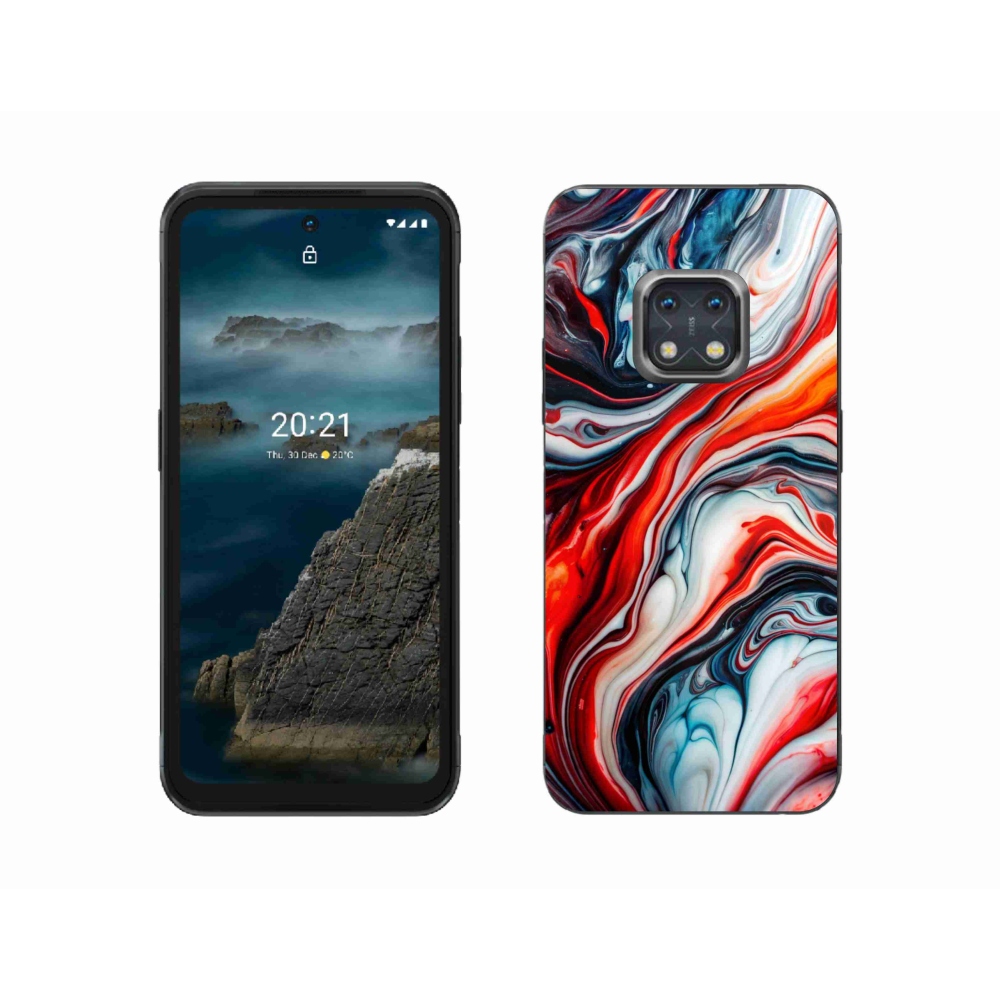 Zselés borítás mmCase a Nokia XR20 készülékhez - absztrakt motívum 63