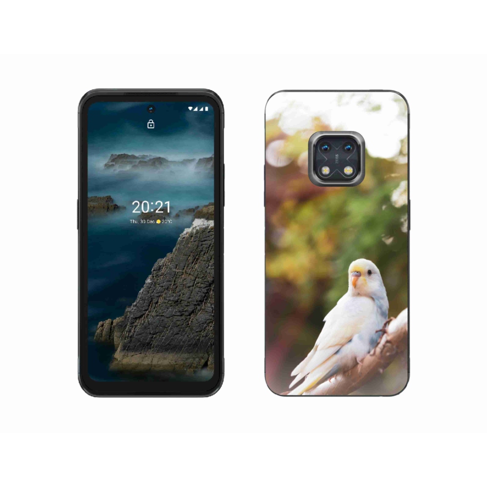 Zselés borítás mmCase a Nokia XR20 készülékhez - andulka fehér