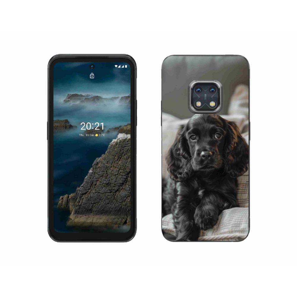 Zselés borítás mmCase a Nokia XR20 készülékhez - English Cocker Spaniel