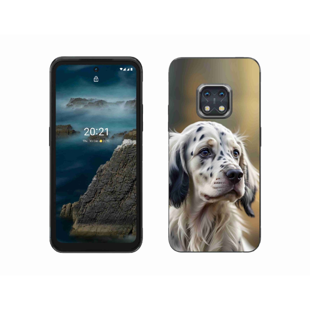 Zselés borítás mmCase a Nokia XR20 készülékhez - English Setter