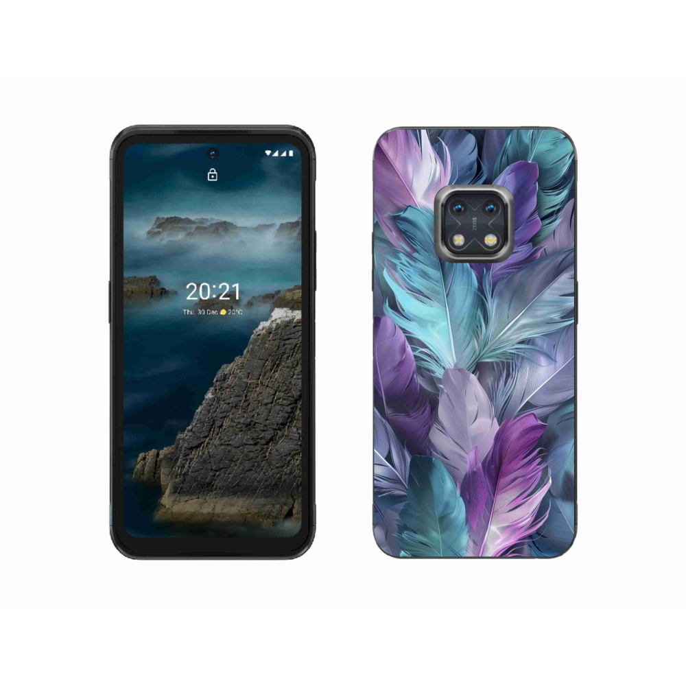 Zselés borítás mmCase a Nokia XR20 készülékhez - színes toll 2