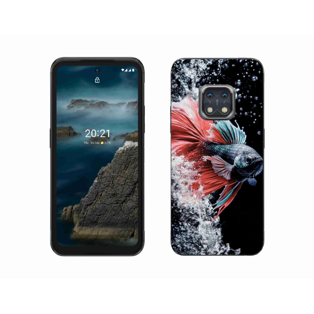 Zselés borítás mmCase a Nokia XR20 készülékhez - harcos nő tarka